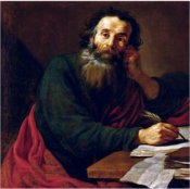 apostle paul writing verses